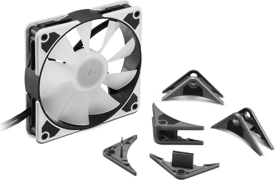 Ventilator kasë Sharkoon SilentStorm 140 PWM RGB, 140mm, transparent