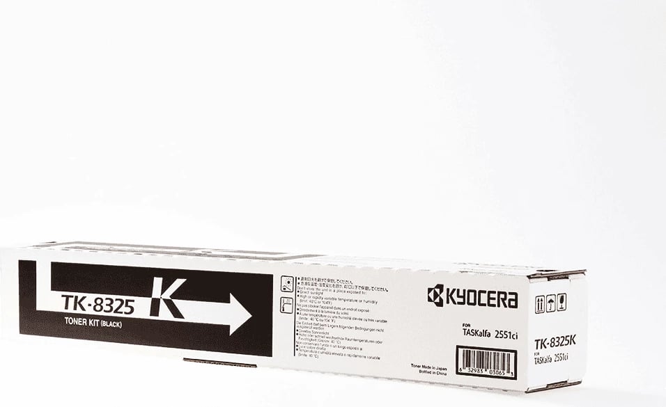 Toner Kyocera TK-8325K 1T02NP0NL0 rendiment 18000 faqe, i zi