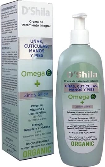 Krem për duar, thonj, kutikula dhe këmbë SHILA Omega 6 unisex 250ml