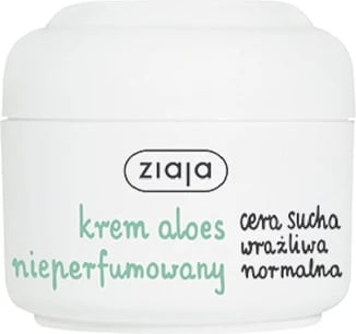 Krem fytyre për femra Ziaja Aloe Bio Unscented, 50ml