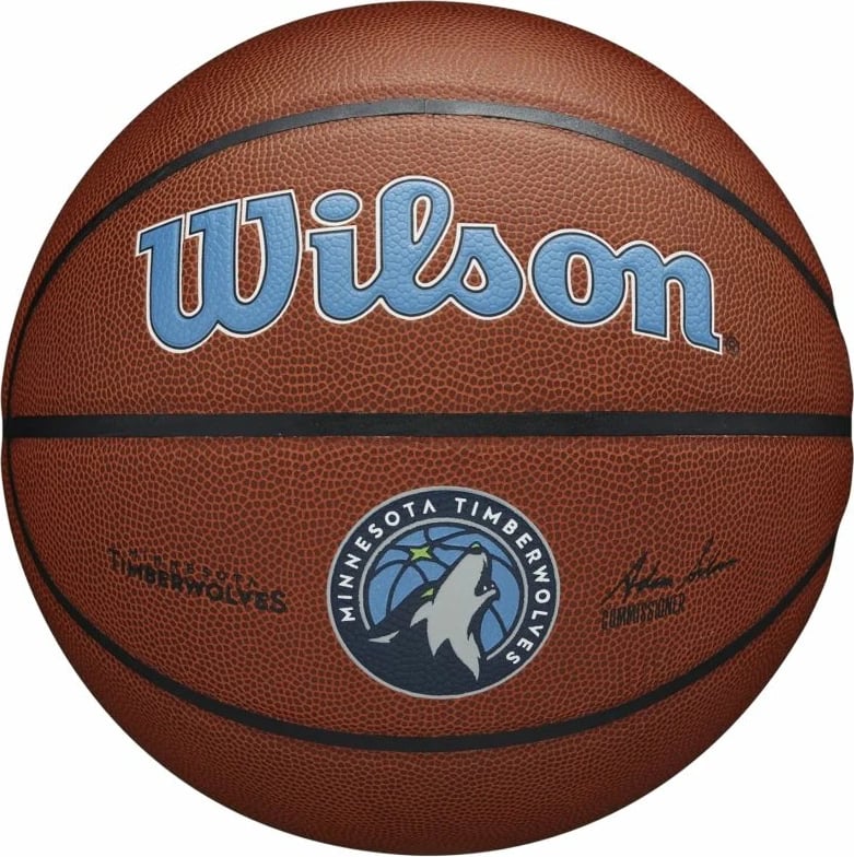 Top Basketbolli Wilson NBA, Minnesota Timberwolves - Ngjyrë kafe