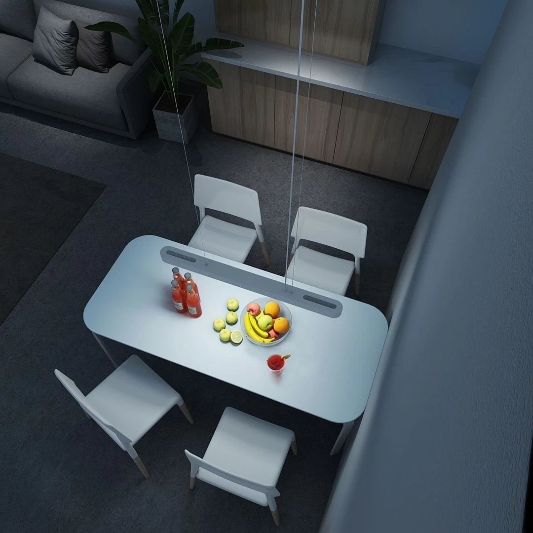 Dritë varëse tavani LED Yeelight Crystal Pendant Light YLDL01YL, e bardhë