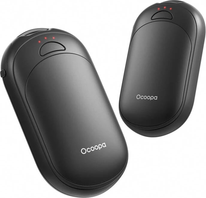 Ngrohës dore Ocoopa UT3053, 2x2500 mAh, USB-C, i zi, set prej 2 copë
