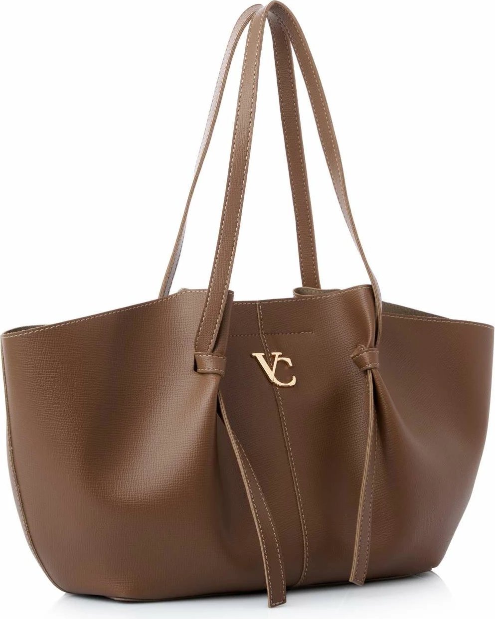 Çantë shpatullash Vince Camuto Foggia, ngjyrë mink