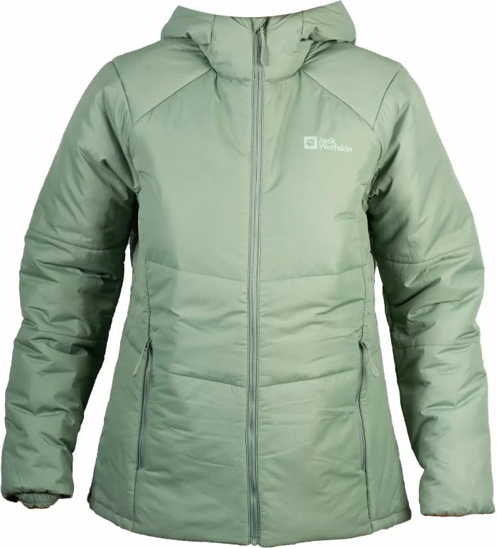 Jakne Jack Wolfskin femra, e gjelbër