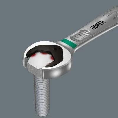 Çelës Wera Joker, 17 mm, Inox