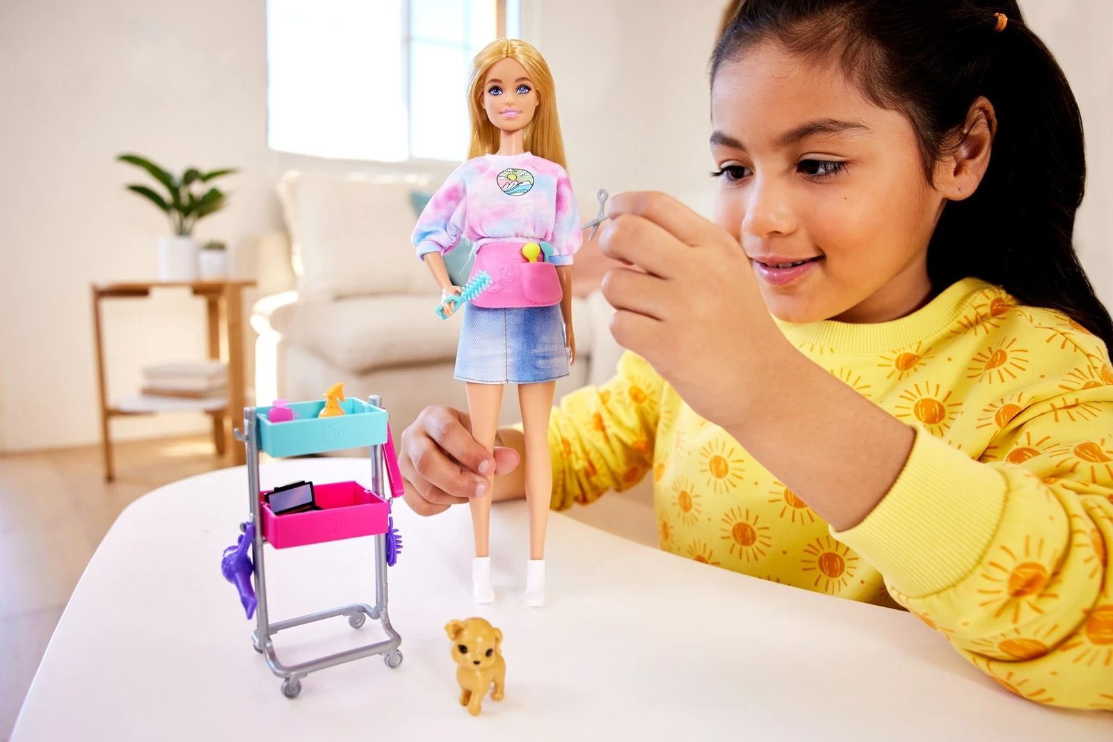 Lodër BRB Stylist Malibu HNK95, Mattel, për fëmijë