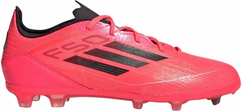 Çizme futbolli adidas për fëmijë, të kuqe dhe portokalli