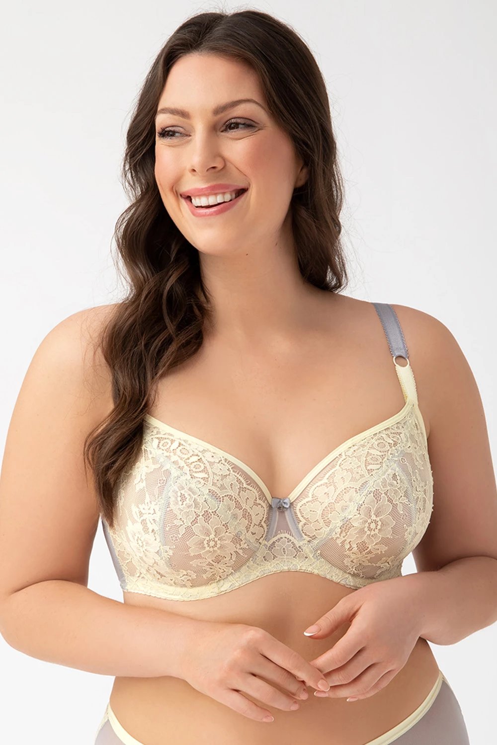Sutjenë Gorsenia Lingerie model 185305, e verdhë