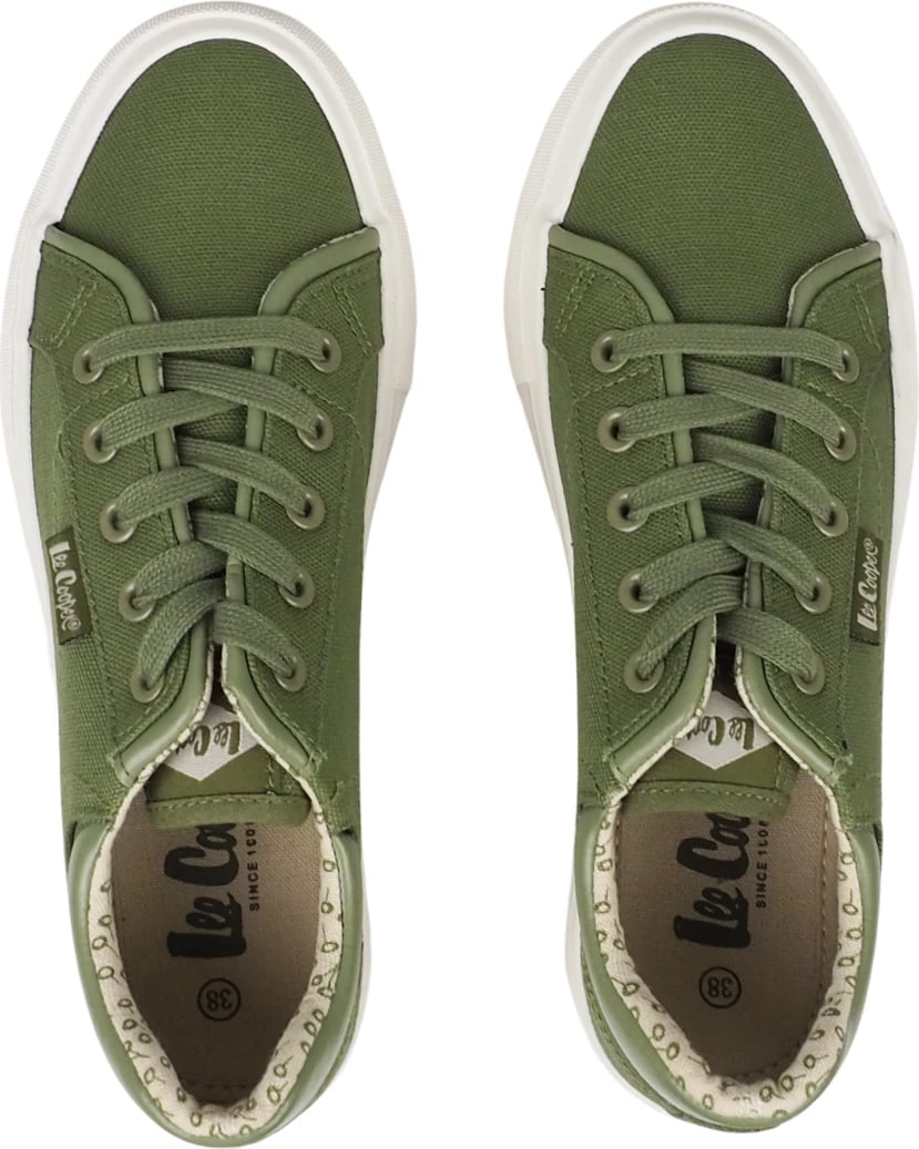 Këpucë për femra Lee Cooper, të gjelbra
