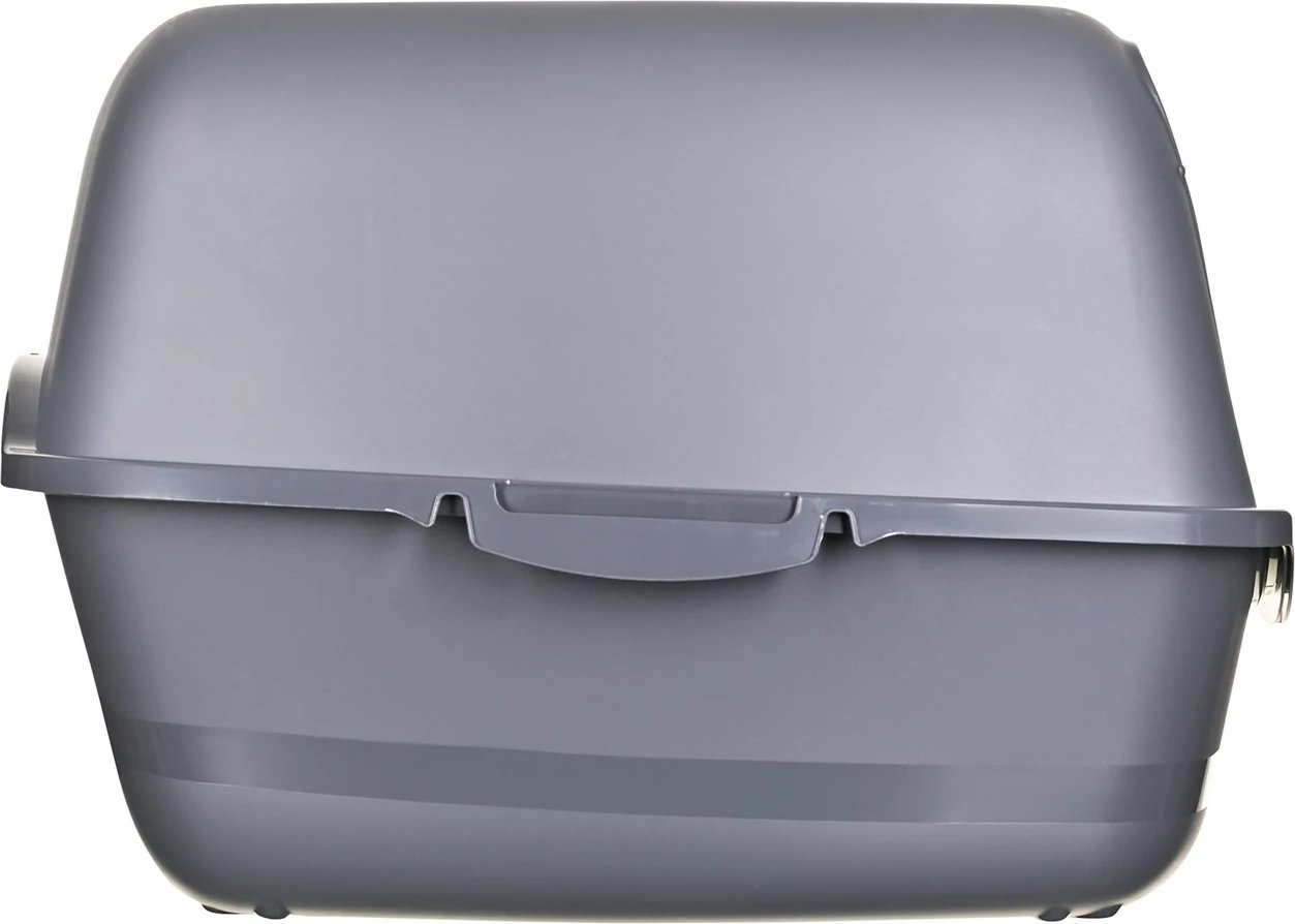 Kuti rëre për mace DIAMENTIQ BAYA, plastikë, 55.5x40x38.7 cm, antracit