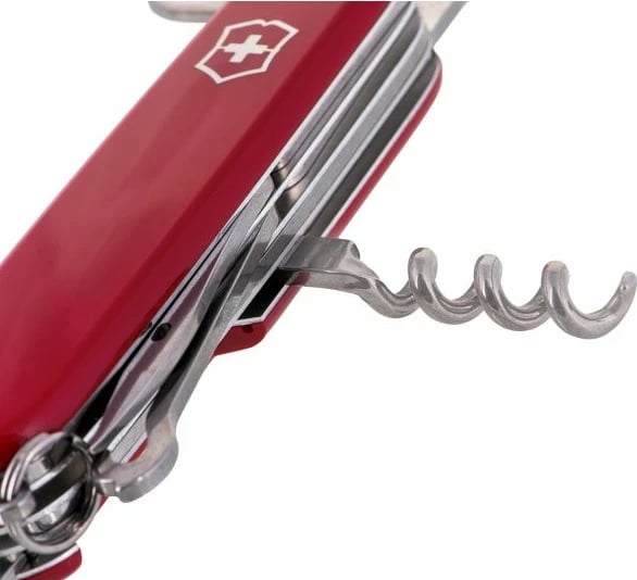 Thikë xhepi multifunksionale Victorinox, e kuqe