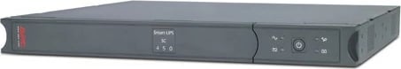 UPS APC Smart-UPS SC450RMI1U, 450 VA, 280 W, Rack 1U/Tower, e zezë