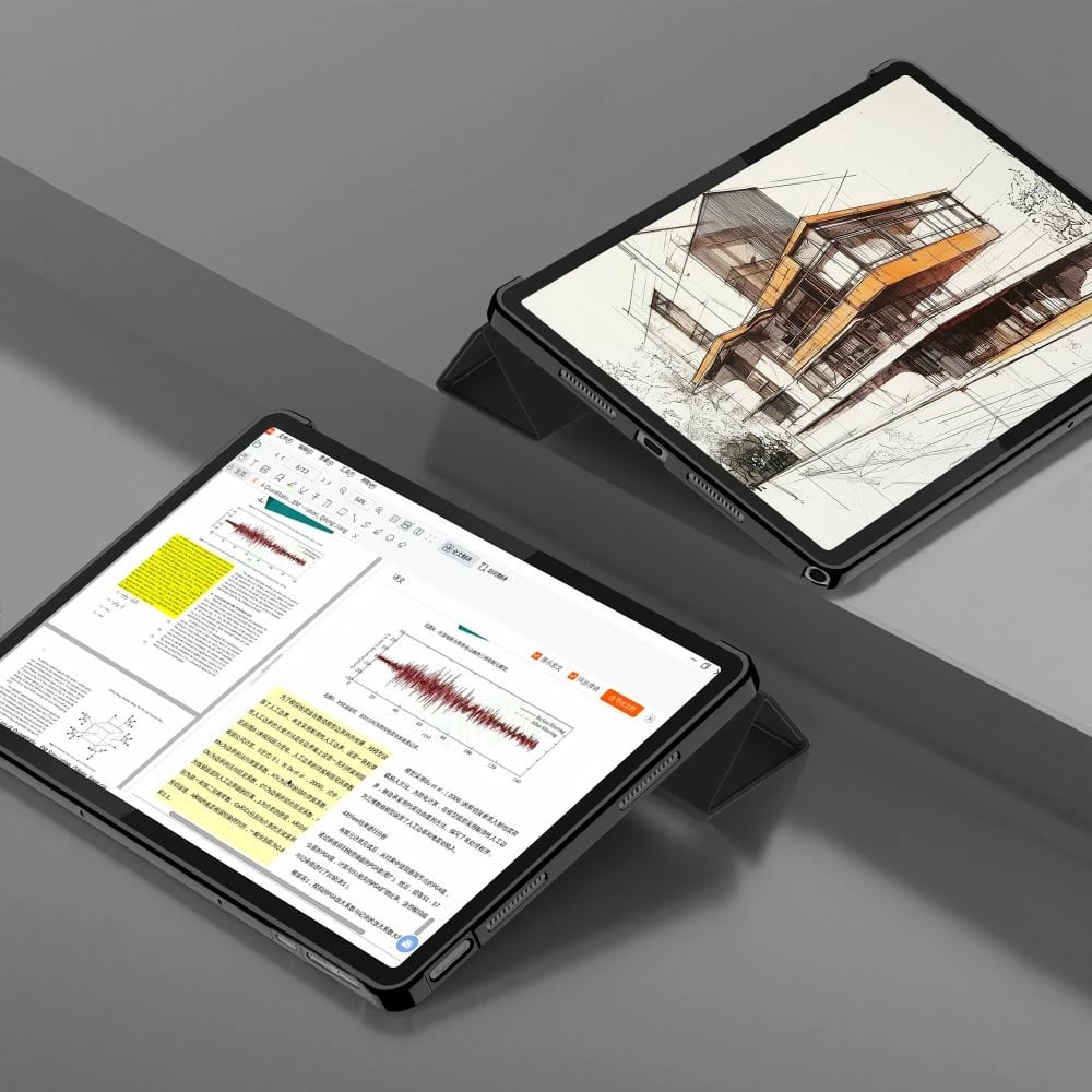 Mbështjellës Tech-Protect SmartCase për Lenovo Tab K11 Plus 11.5, Zi