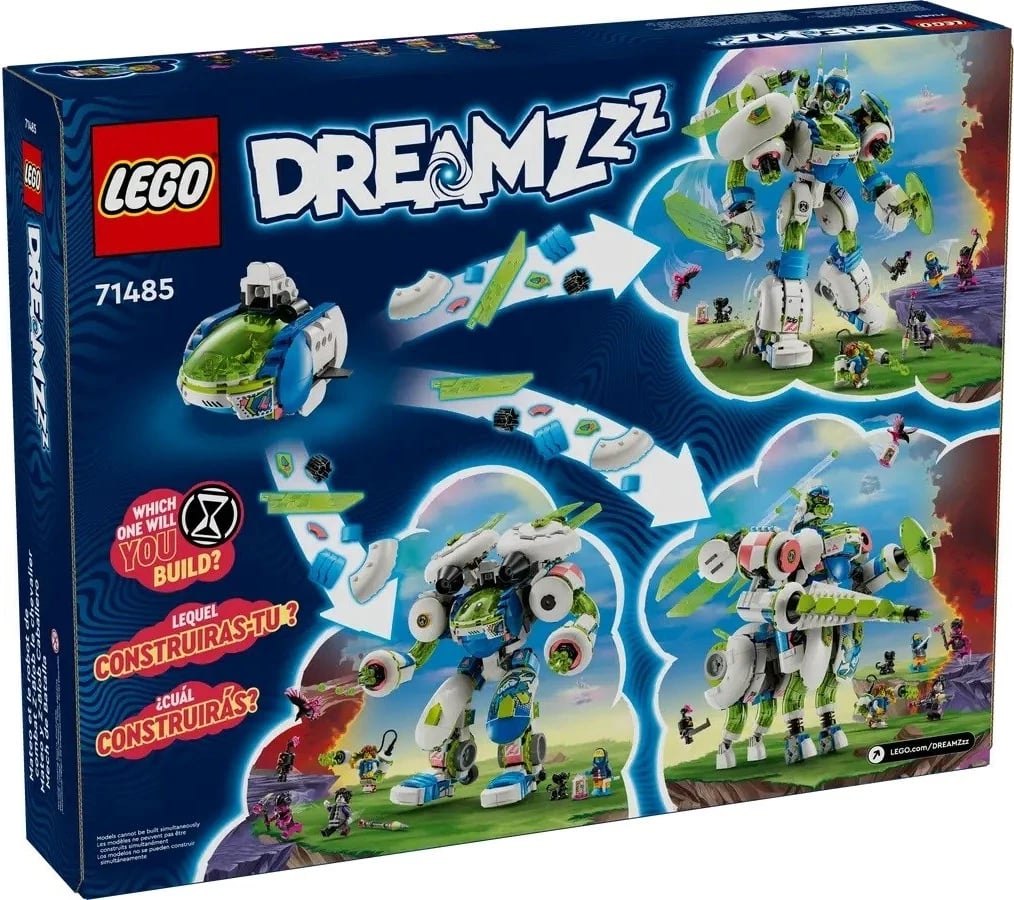 Set LEGO DREAMZZZ Mateo dhe Z-Blob Knight Battle Mech