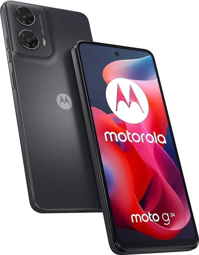 Celular Motorola Moto G24 8+128GB 6.56" Matte Charcoal