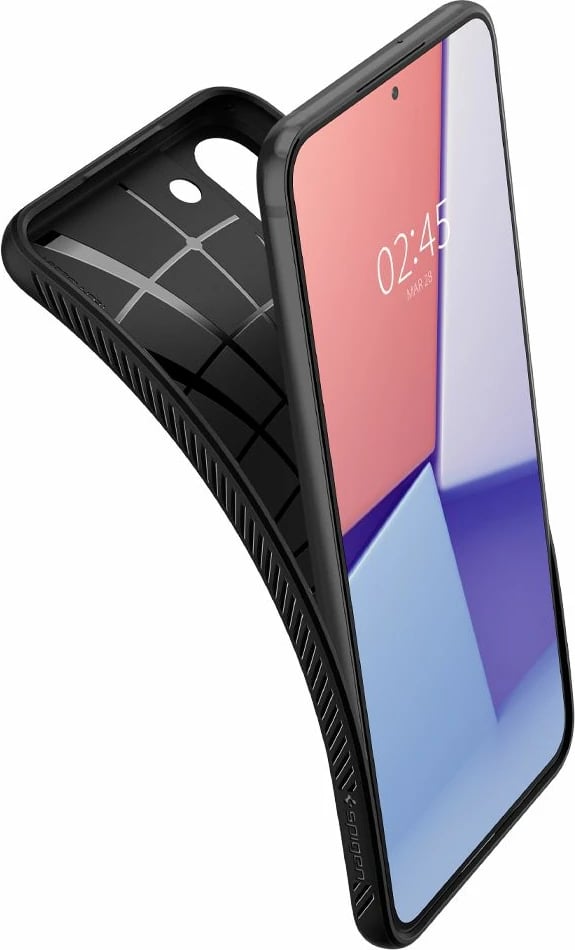 Mbështjellës Spigen Liquid Air për Samsung Galaxy S22, Matte Black
