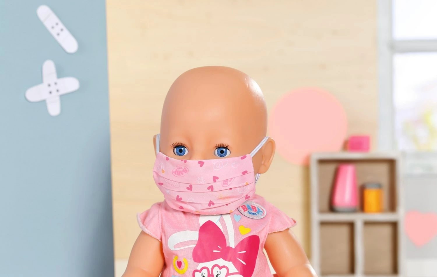 Set lodrash për kukulla ZAPF BABY born EHBO, multikolor