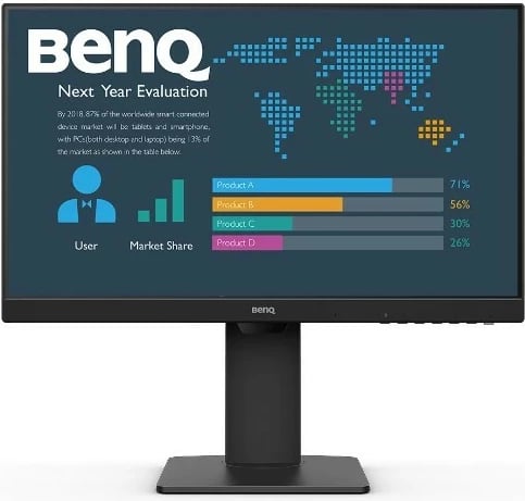 Monitor BenQ BL2486TC, 23.8", IPS, FHD, 100 Hz, i zi