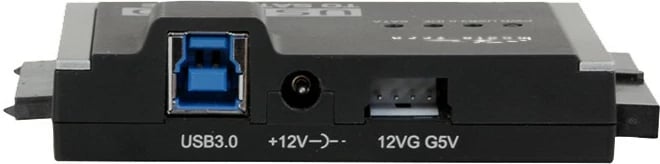 Adapter Media-Tech MT5100 SATA/IDE në USB 3.0, i zi