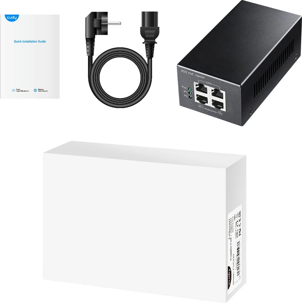Switch Cudy POE220, Gigabit Ethernet, 10,100,1000 Mbit/s, i zi