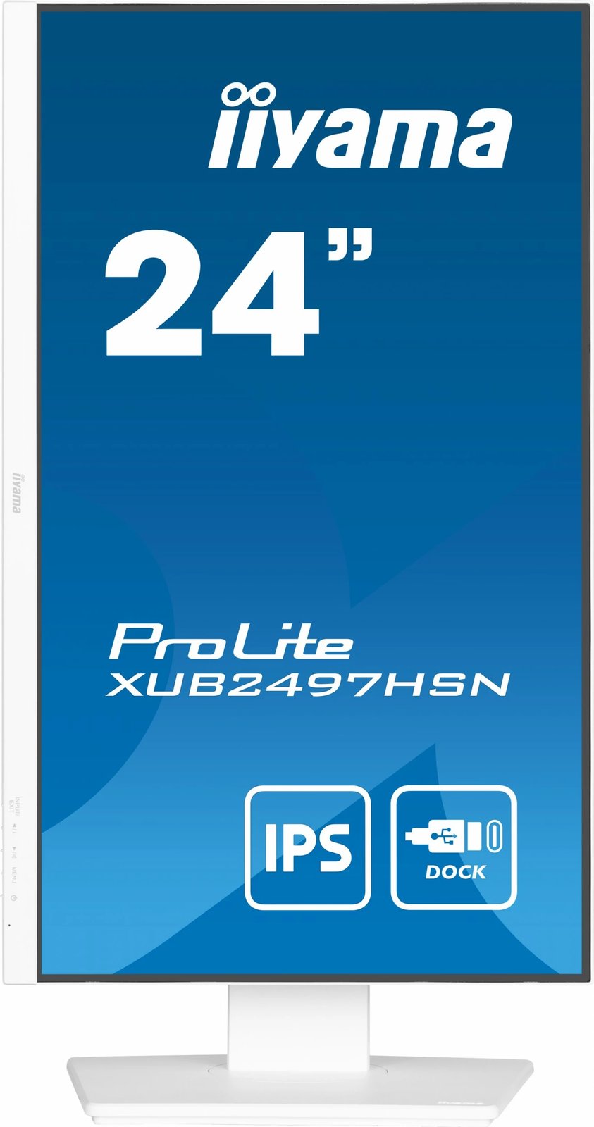 Monitor iiyama ProLite XUB2497HSN-W1, 23.8", Full HD, LED, Bardhë