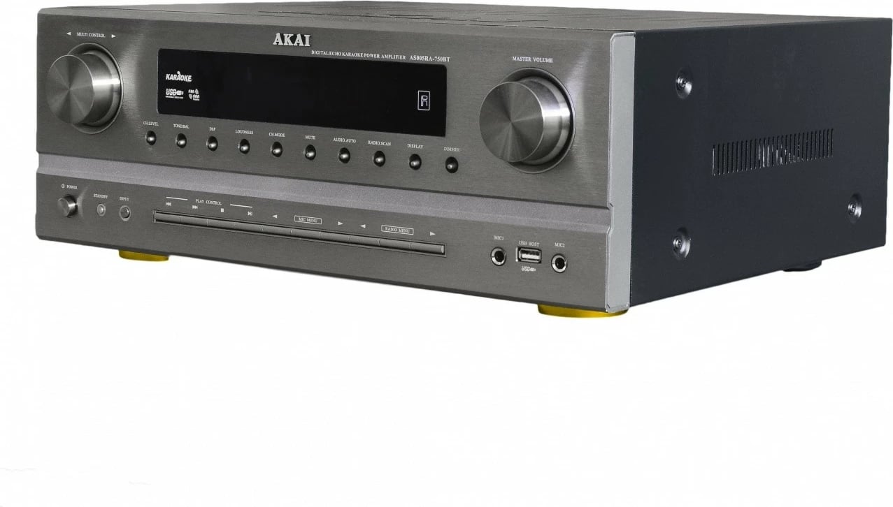 Amplituner AKAI AS005RA-750, Bluetooth, FM tuner, Argjend