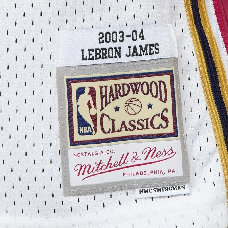 Fanellë për meshkuj Mitchell & Ness, e bardhë