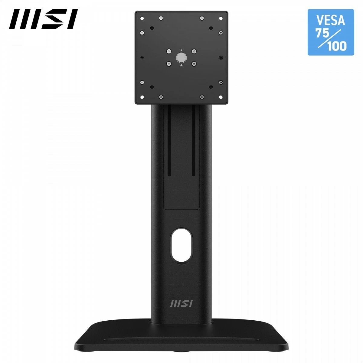 Mbajtëse monitori MSI MKS14B, metal, për tavolinë, e zezë