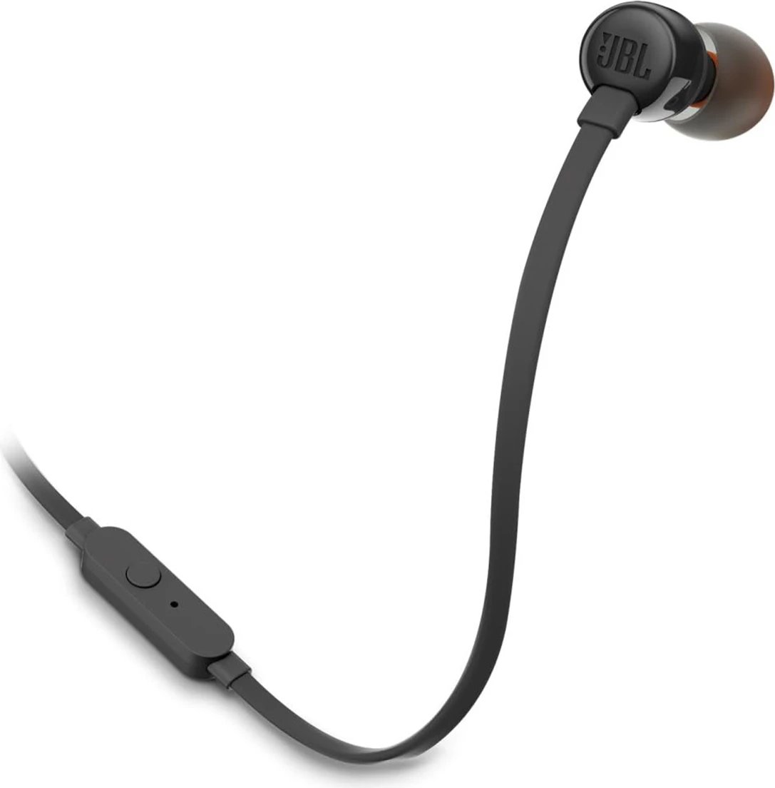 Kufje in-ear JBL Tune 110 me mikrofon, 3.5mm mini jack, të zeza Kufje in-ear JBL Tune 110 me mikrofon, 3.5mm mini jack, të zeza