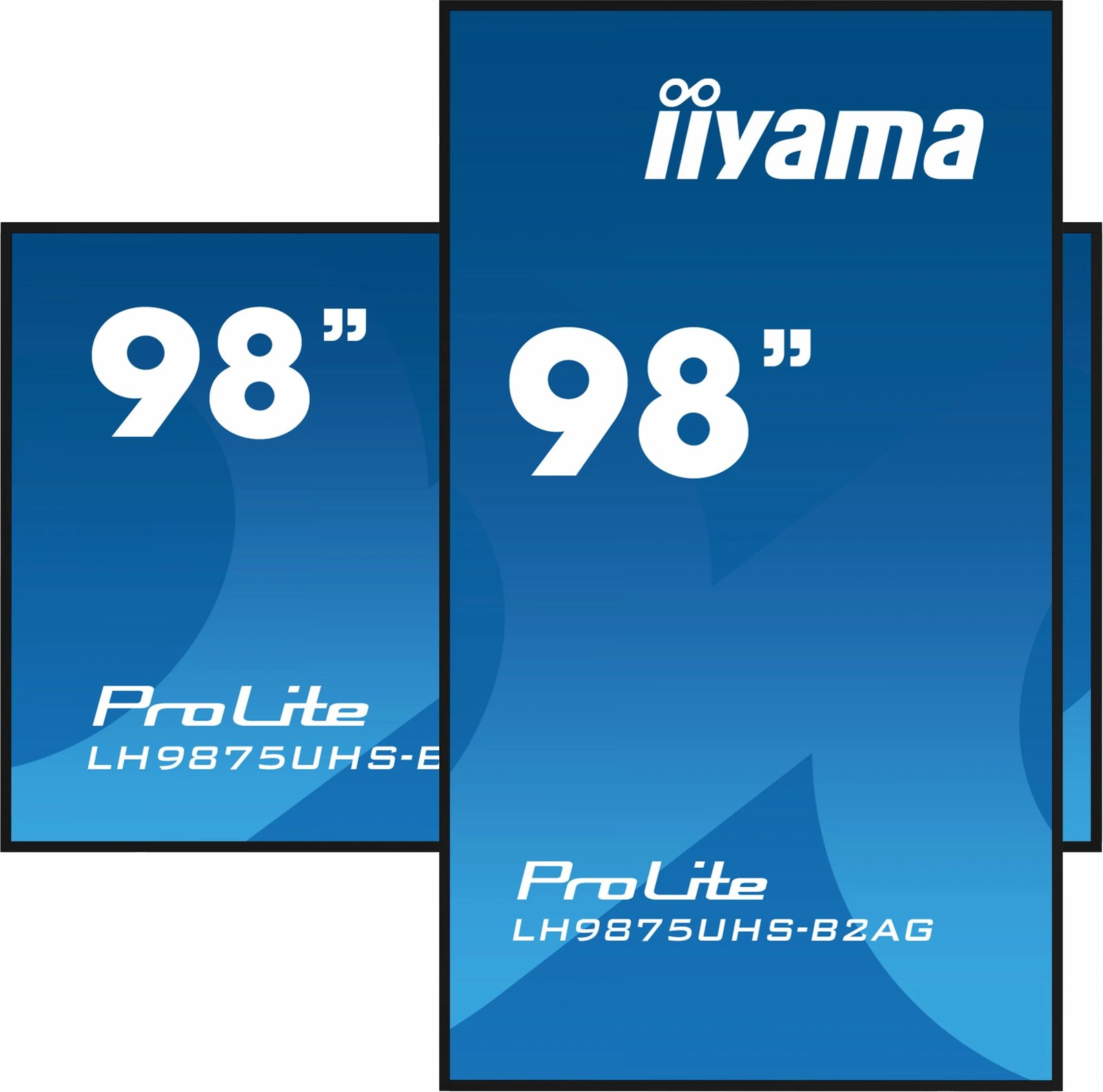 Monitor iiyama ProLite LH9875UHS-B2AG, 98 inç, 4K UHD, Android, Wi-Fi