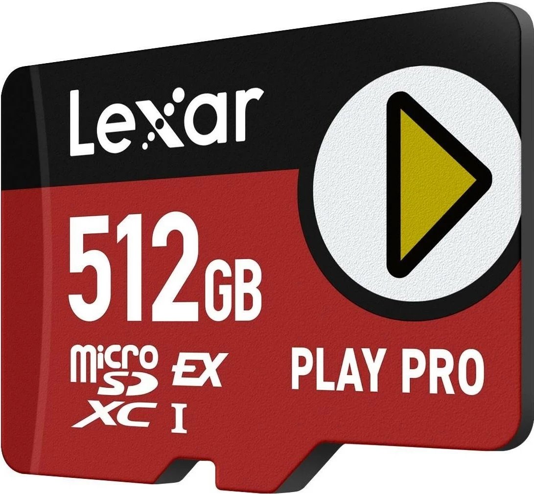 Kartelë memorje Lexar Express PLAY Pro 512GB microSDXC UHS-I U3 V30