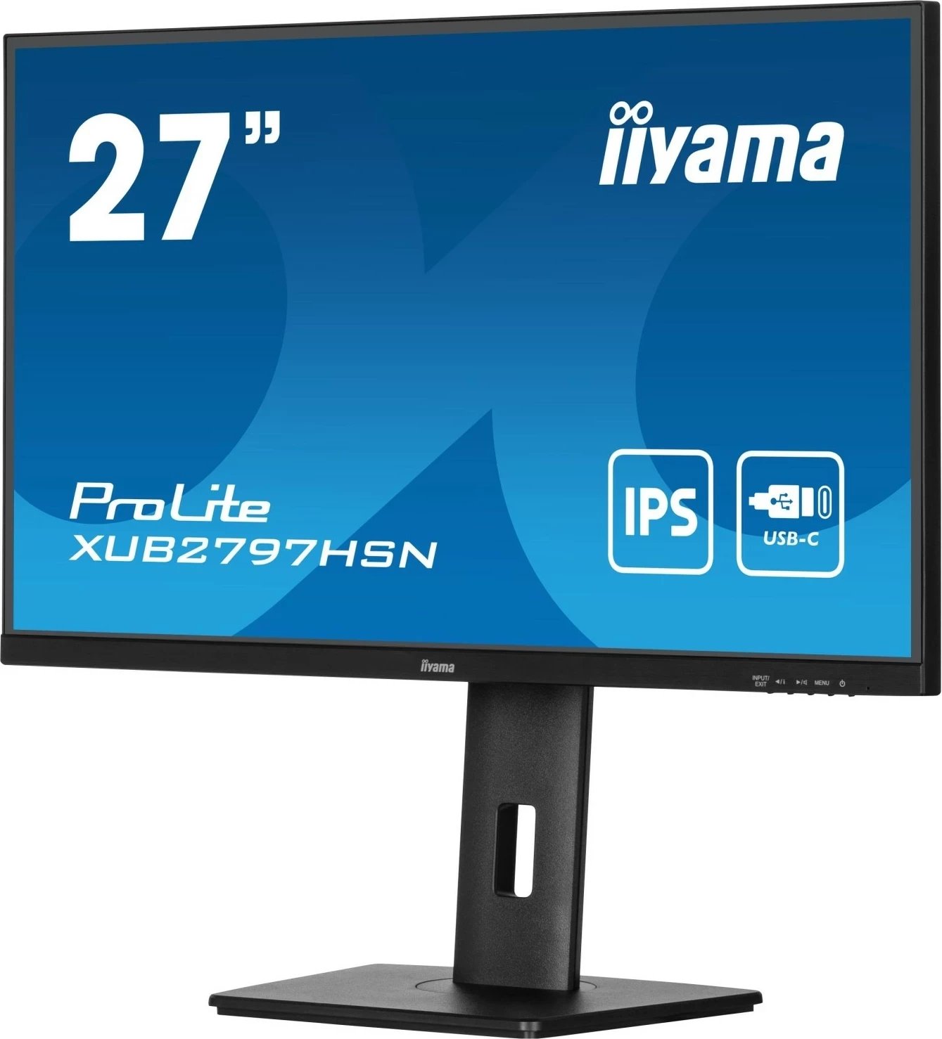 Monitor iiyama Prolite XUB2797HSN-B1, 27'', IPS, Full HD, 1ms, e zezë