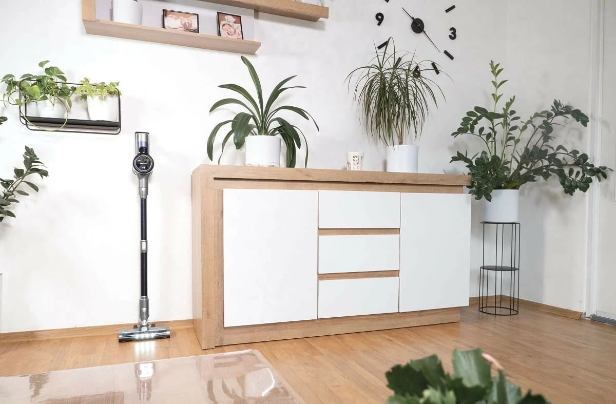 Fshesë elektrike pa kabllo Concept VP6040, 2-në-1, 1L, Blu e errët