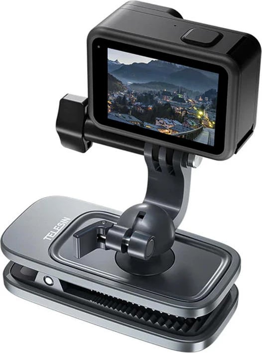 Mbajtës për rrip çante Telesin GP-JFM-009 për kamera sportive, i zi