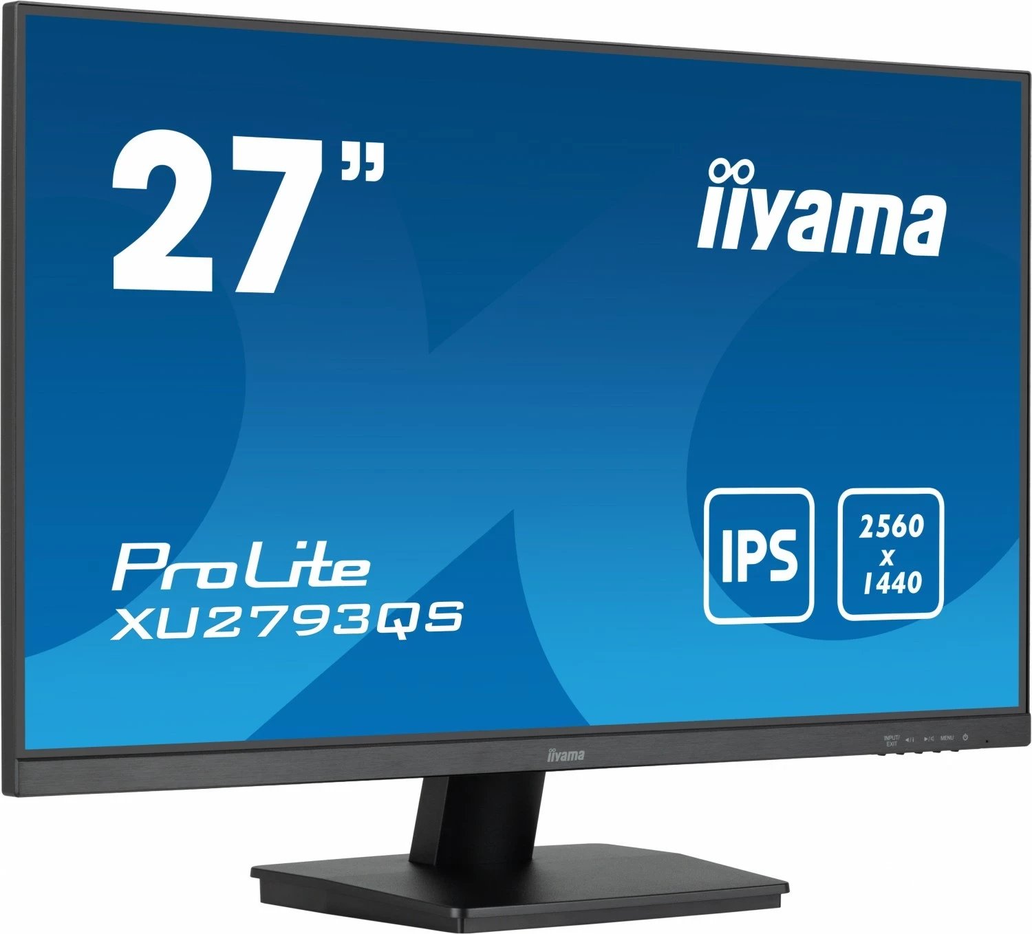 Monitor iiyama ProLite XU2793QS-B7, 27'', IPS, QHD, 1ms, 100Hz, e zezë