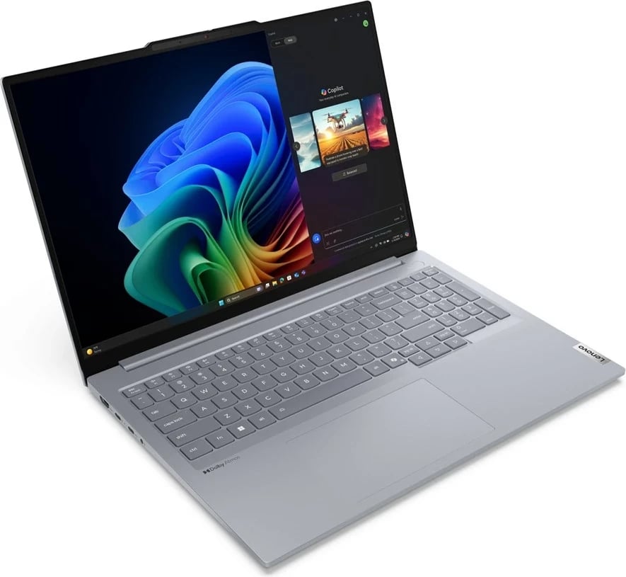 Laptop Lenovo ThinkBook 16 G7 QOY, 16", Qualcomm Snapdragon, 32 GB RAM, 512 GB SSD, Gri