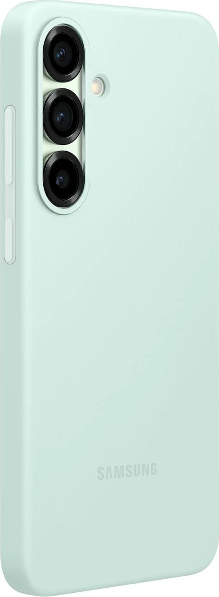 Mbështjellës Samsung Galaxy S25+, silikon, ngjyrë mint