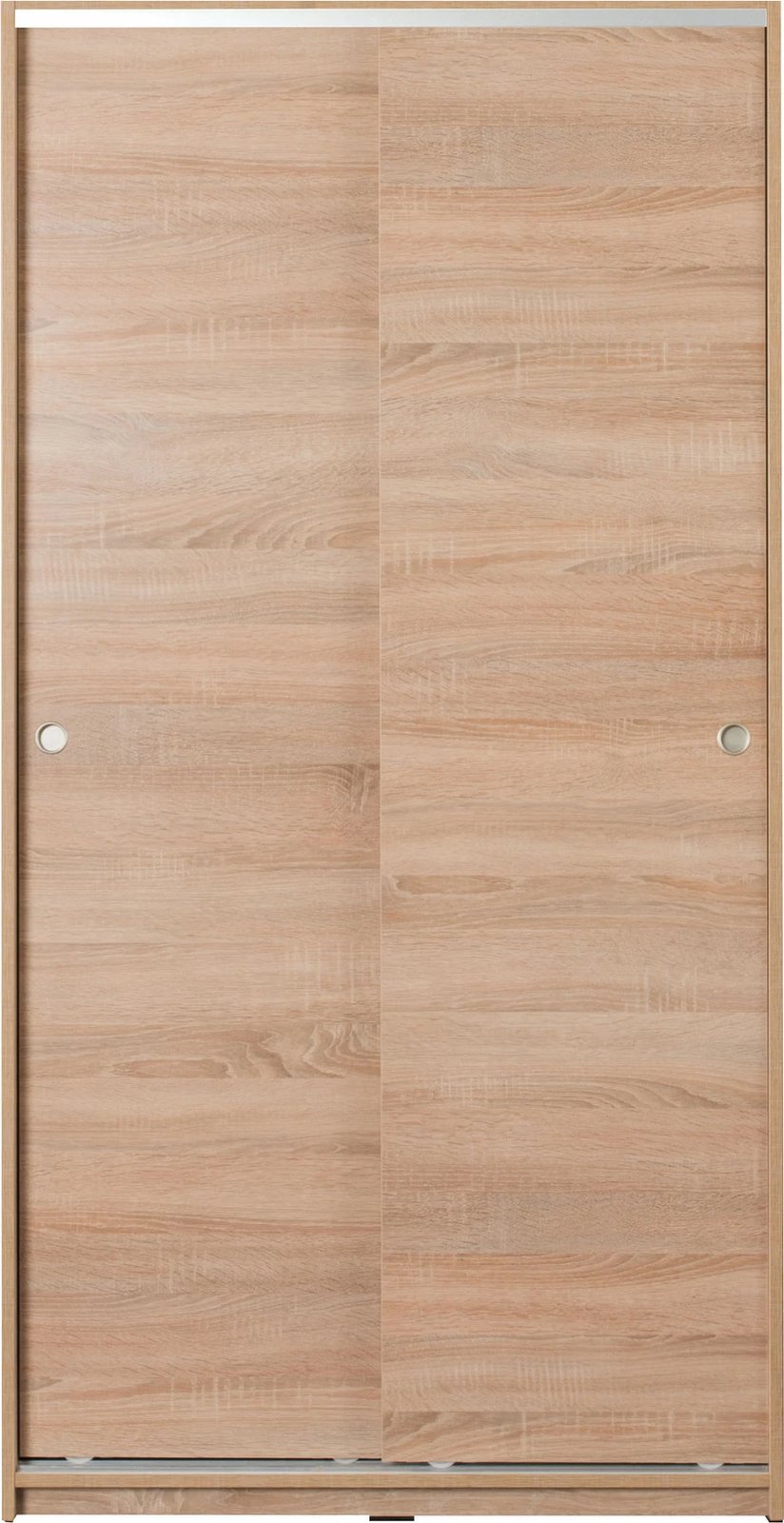 Dollap me dyer rrëshqitëse, ngjyrë sonomo, Hanah Home, SWD-436-SS-2, 94x182x52cm