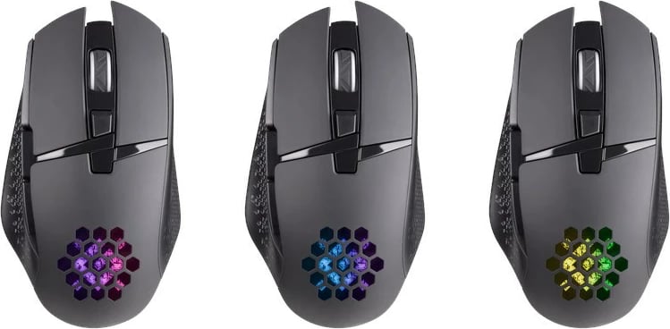 Mausi Defender GM-514 Glory Optic RF RGB 3200dpi 7P, i zi