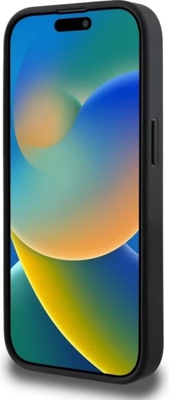 Mbështjellës U.S. Polo Assn. USHCP15XPGEK për iPhone 15 Pro Max 6.7", lëkurë ekologjike, e zezë