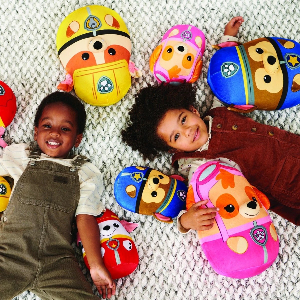 Maskotë pelushi Paw Patrol Spin Master Marshall 20 cm, kuqe