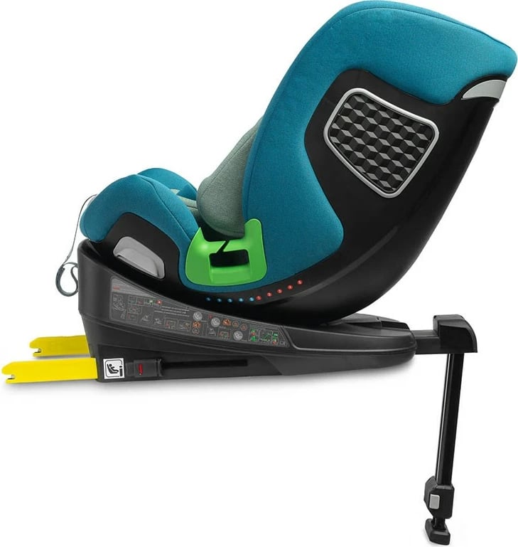 Sedilje makine për fëmijë, CARETERO, KAMPTOS i-Size, 40-150 cm (0-36 kg), 360° rrotulluese, ISOFIX, blu