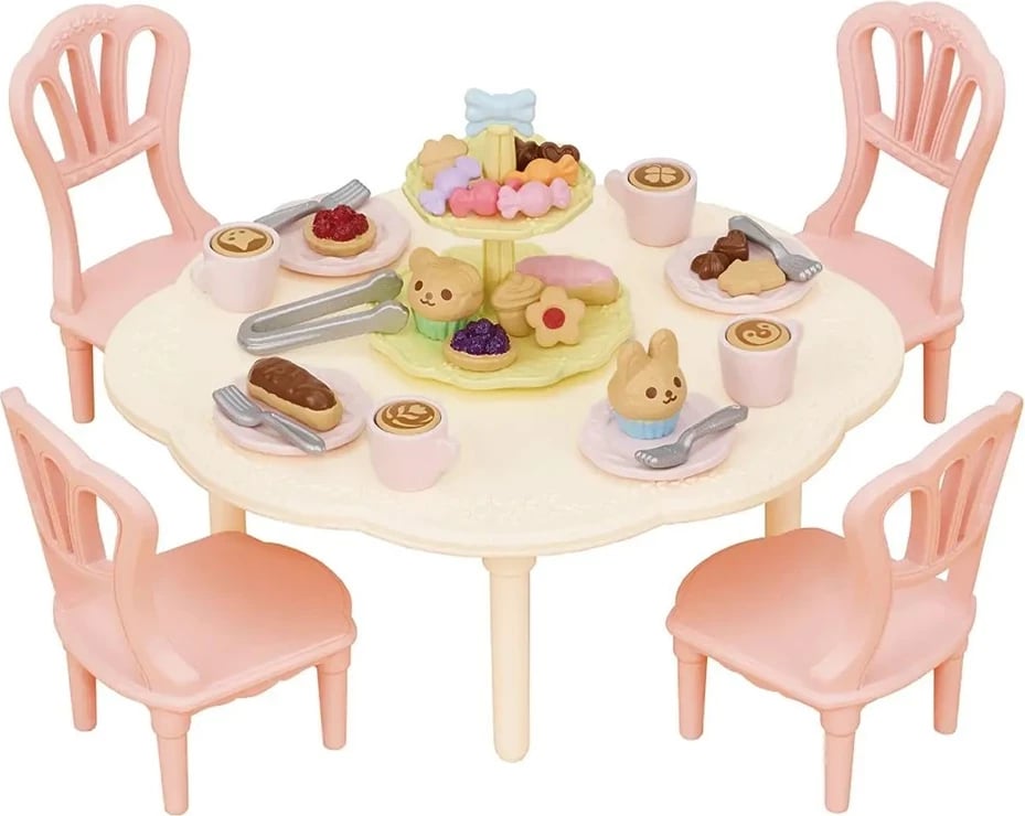 Set lodrash Sylvanian Families Sweets Party, EPOCH, 05742, shumëngjyrësh