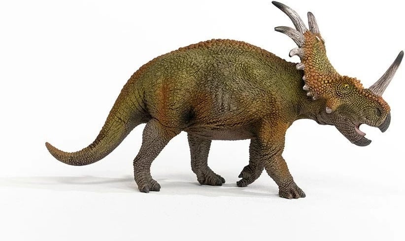 Figurë lodër Schleich Dinosaurs Styracosaurus, 15033S, për fëmijë, Gri