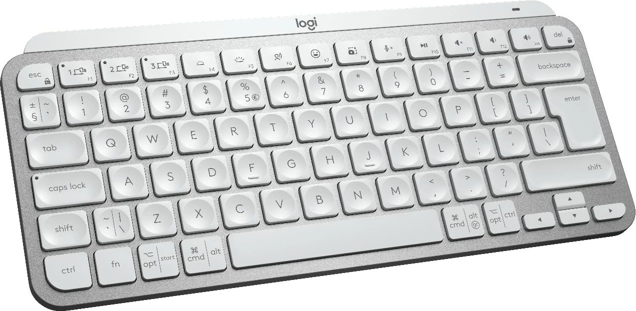Tastierë Logitech MX Keys Mini wireless, e ndriçuar, silver