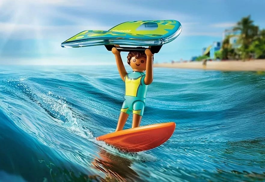 Set lodrash Playmobil Wingsurfer 71909, 9 pjesë