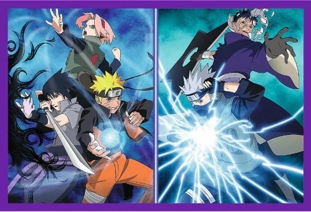 Puzzle Naruto Shippuden Trefl 2x200 pjesë, për fëmijë