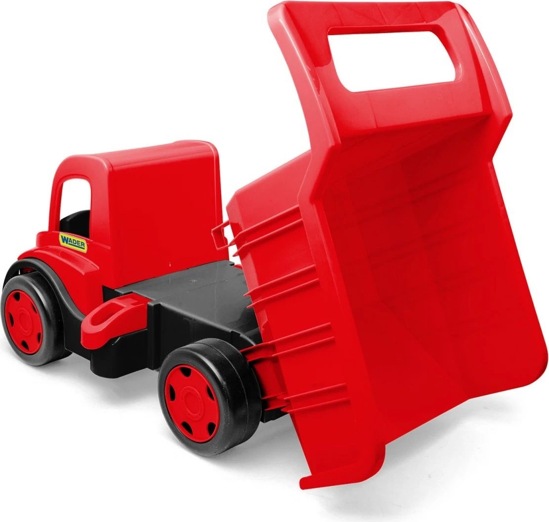 Kamion lodër Wader Gigant Red Dump Truck, plastikë, i kuq