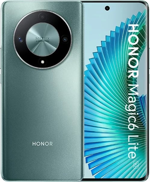 Celular Honor Magic6 Lite 5G, 8 GB RAM, 256 GB, Gjelbër